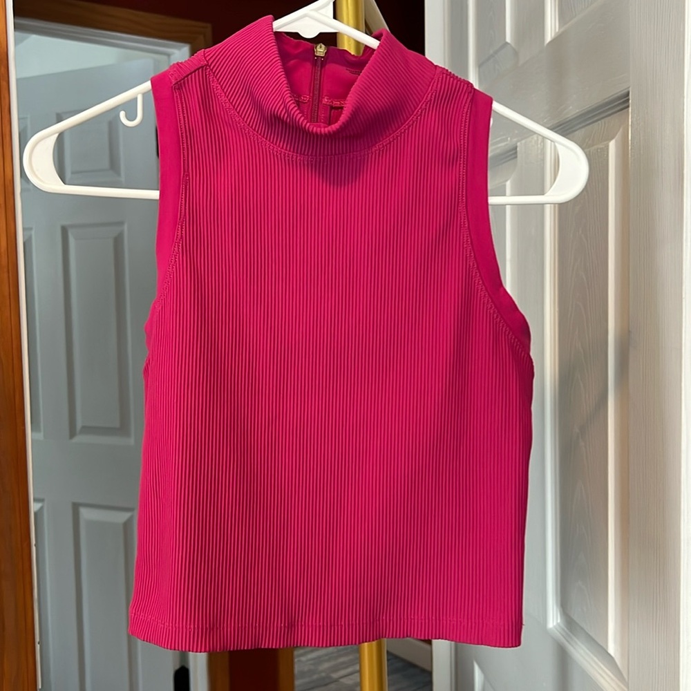 Athleta Alicia Keys fuchsia sleeveless activewear